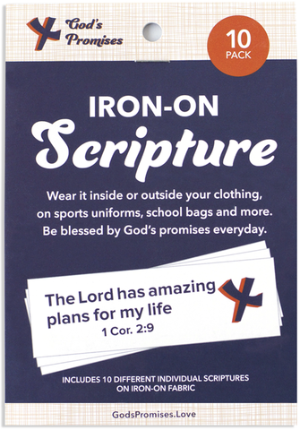 Iron-on Scripture